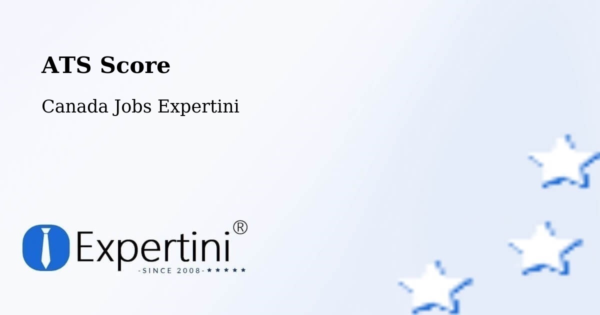 Resume ATS Score & Job Description Match Tool – Fallingbrook - Canada Jobs Expertini
