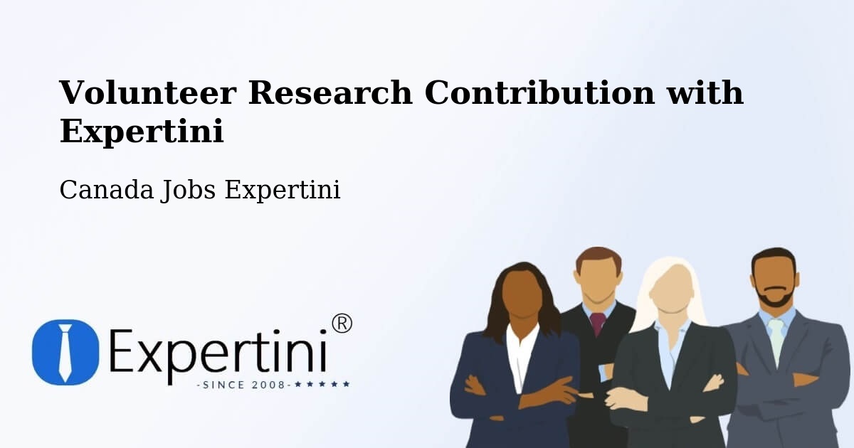 Volunteer Research Contribution Program – Fallingbrook - Canada Jobs Expertini